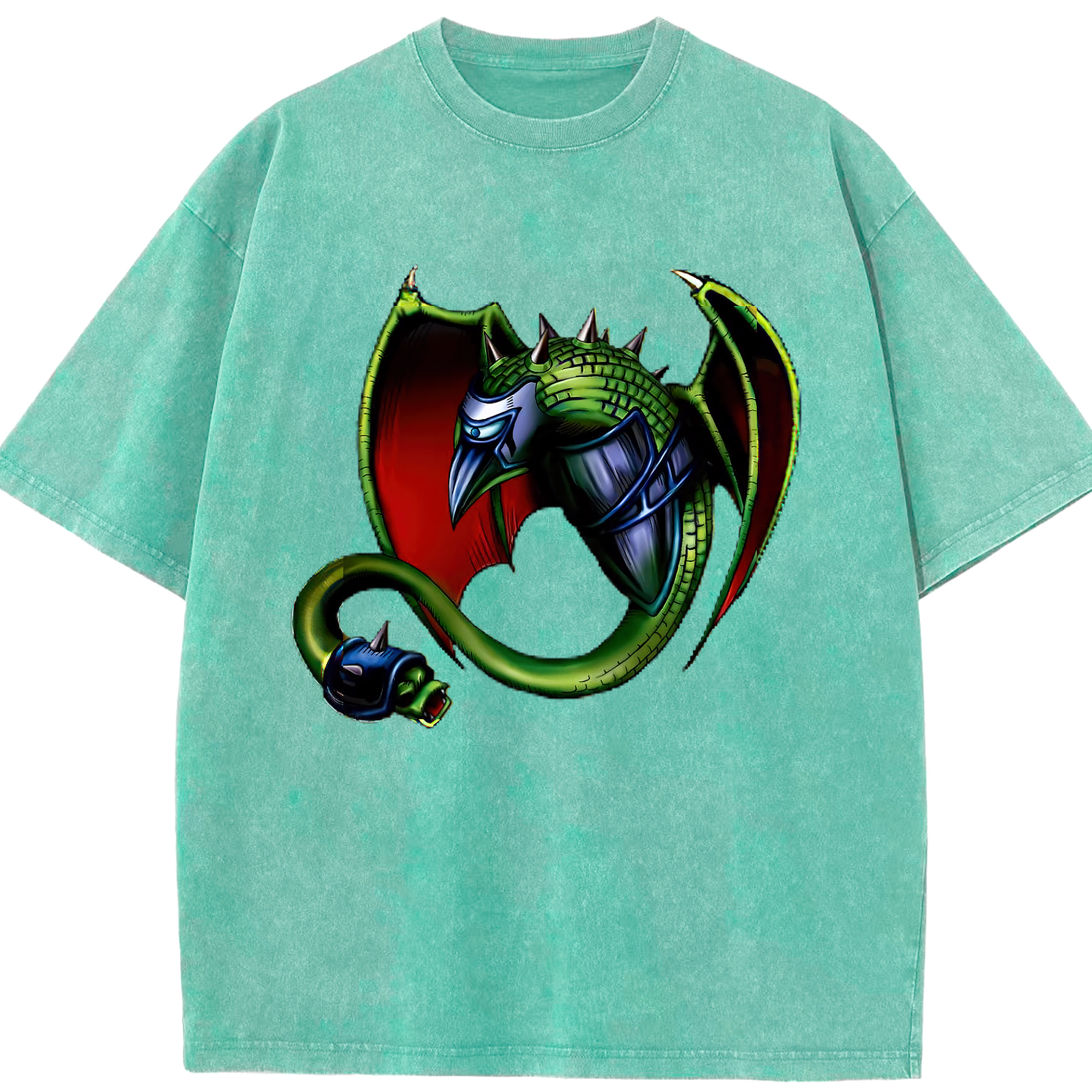 （画像用） 遊☆戯☆王 Yu-Gi-Oh! 綿100% ヴィンテージ風 半袖Tシャツ（フロントプリント）